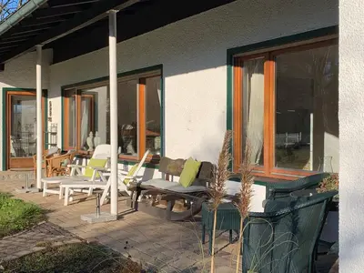 Ein Patio oder anderer Außenbereich in der Unterkunft Ferienhaus Harmony