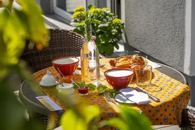 Essen im Bed & Breakfast oder in der Nähe