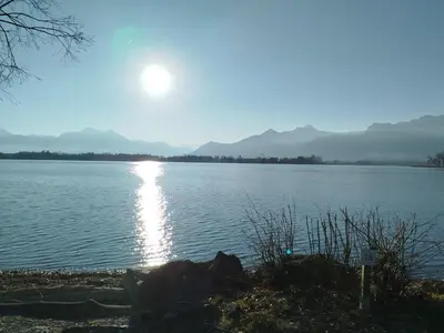 Naturlandschaft in der Nähe des Campingplatzes