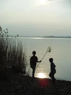 Naturlandschaft in der Nähe des Campingplatzes