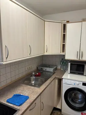 Küche/Küchenzeile in der Unterkunft Gemütliche Wohnung in Wasserburg am Inn