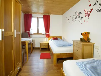 Ein Bett oder Betten in einem Zimmer der Unterkunft KochHof