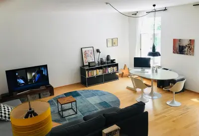 TV/Unterhaltungsangebot in der Unterkunft Charmantes Stadthaus im Herzen von München
