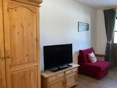 TV/Unterhaltungsangebot in der Unterkunft Ferienwohnung Berglodge Chiemsee