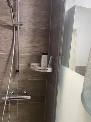 Ein Badezimmer in der Unterkunft Old Town Apartment,mit renovierten Bad