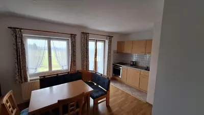 Küche/Küchenzeile in der Unterkunft Prassberger Urlaub auf dem Bauernhof