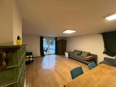 Ein Sitzbereich in der Unterkunft Natur pur Katharina