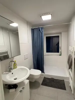 Ein Badezimmer in der Unterkunft Natur pur Katharina