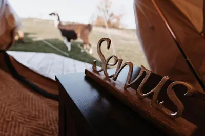 Tiere in der Zelt-Lodge oder in der Nähe