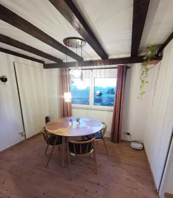 Grundriss der Unterkunft Kleines Haus im Grünen