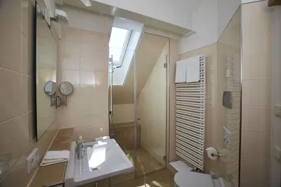 Ein Badezimmer in der Unterkunft Landhaus Theresa