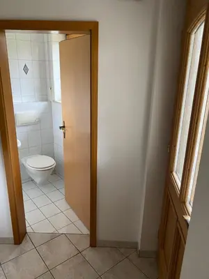 Ein Badezimmer in der Unterkunft Unterkunft DHH mit 5 Zim