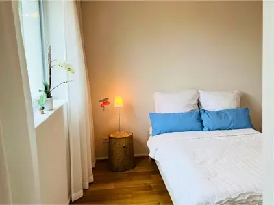 Grundriss der Unterkunft Garten-Maisonette am See und Loft am See mit Dachterrasse