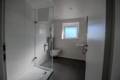 Ein Badezimmer in der Unterkunft W&P Living Wohnung mit Ausblick - Parkplatz