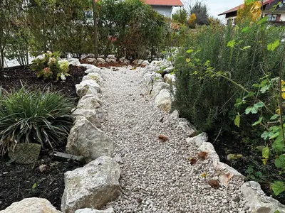 Ein Garten an der Unterkunft Wohnung Hartsee