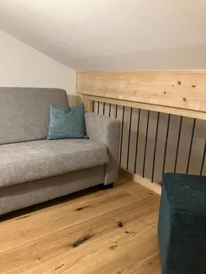 Ein Sitzbereich in der Unterkunft Moarhof Hackling - Ferienwohnung Anian