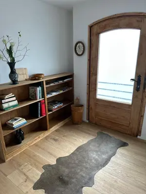 Die Bibliothek in der Ferienwohnung