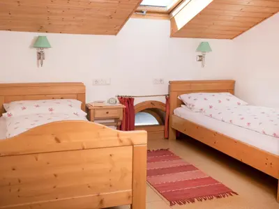Ein Bett oder Betten in einem Zimmer der Unterkunft Christerhof