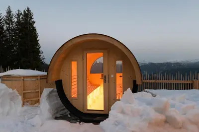 Naturhotel & Bayernhütte am Brauneck im Winter