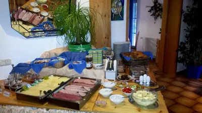 Essen in der Pension oder in der Nähe