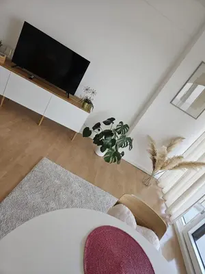 TV/Unterhaltungsangebot in der Unterkunft Business & Relax Skyline-View Wlan