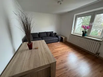 Ein Sitzbereich in der Unterkunft WatzMannOG