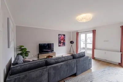 TV/Unterhaltungsangebot in der Unterkunft UNiQE I Luxuriöses 145qm Apartment
