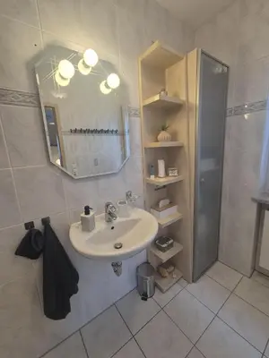 Ein Badezimmer in der Unterkunft Marmor Oase