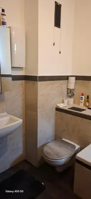 Ein Badezimmer in der Unterkunft FERIEN-Geschäftswohnung