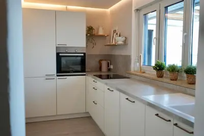Küche/Küchenzeile in der Unterkunft Stylish Forest View - Apartment
