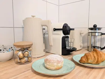 Essen in der Ferienwohnung oder in der Nähe