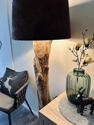 Ein Sitzbereich in der Unterkunft Apartment Schlierseeperle
