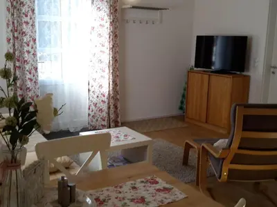 TV/Unterhaltungsangebot in der Unterkunft Ferienwohnung Vitalis