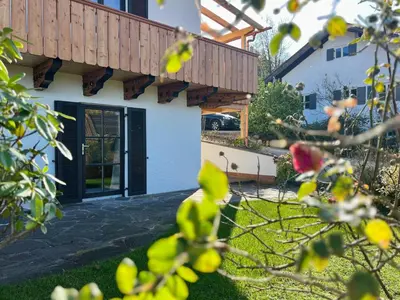 Ein Garten an der Unterkunft Ferienhaus Zum Luis