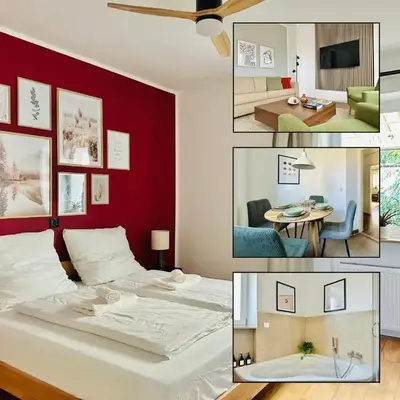 Apartment Daniel - Stilvolle Wohnung mit Veranda für 4 Personen