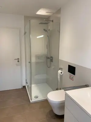 Ein Badezimmer in der Unterkunft Zimmer Ingolstadt Süd gute Busverbindung HBF, Stadt, Airbus & Audi
