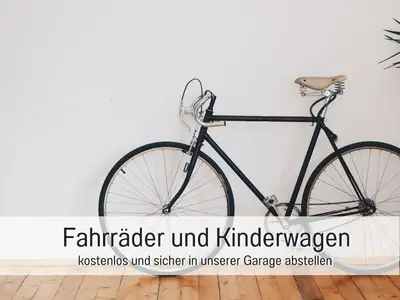 Radfahren an der Unterkunft 