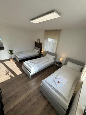 Ein Sitzbereich in der Unterkunft Bavaria Home - no 5