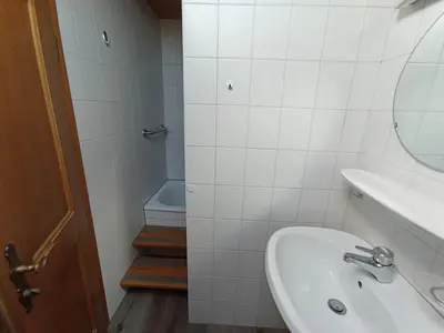 Ein Badezimmer in der Unterkunft Birgits Ferienwohnung