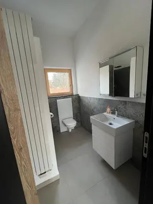 Ein Badezimmer in der Unterkunft Fünf-Seen-Retreat