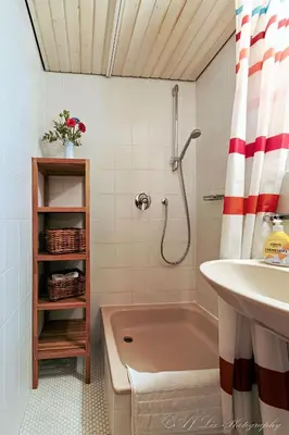 Ein Badezimmer in der Unterkunft Fewo Amelie