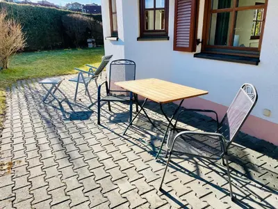 Grundriss der Unterkunft Osterurlaub im Alpenidyll für 4 mit Sonnenterrasse