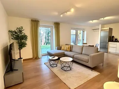 TV/Unterhaltungsangebot in der Unterkunft Perfekt für 2! Küche Netflix Terrasse Flughafen