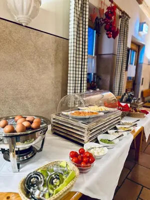 Essen in der Ferienwohnung oder in der Nähe