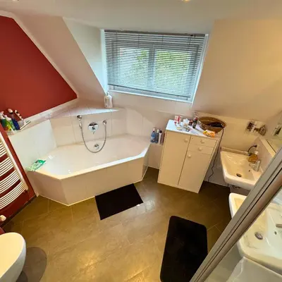Ein Badezimmer in der Unterkunft München Haus xx Centrum xx Messe xx Oktoberfest xx