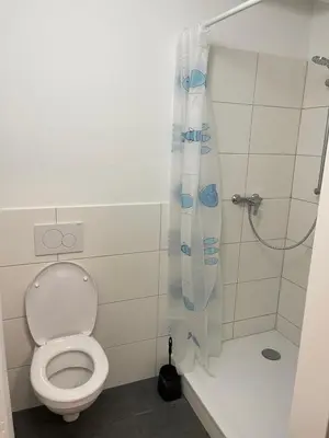 Ein Badezimmer in der Unterkunft Apartments Haar