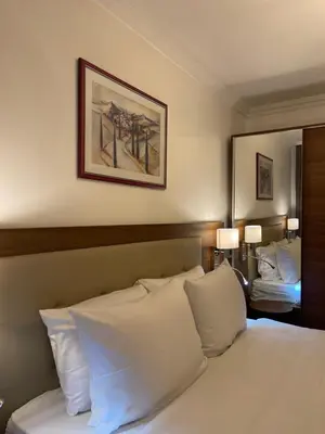 Ein Bett oder Betten in einem Zimmer der Unterkunft Hotel Casa Andalucia