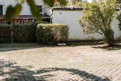 Ein Garten an der Unterkunft Apartment mit Terrasse & Parkplatz in Bad Wörishofen - Skyrise