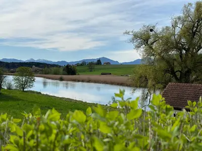 Naturlandschaft in der Nähe der Ferienwohnung