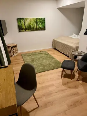 Ein Bett oder Betten in einem Zimmer der Unterkunft bloom - Zentral, modern, großzügig für 1-6 Pers